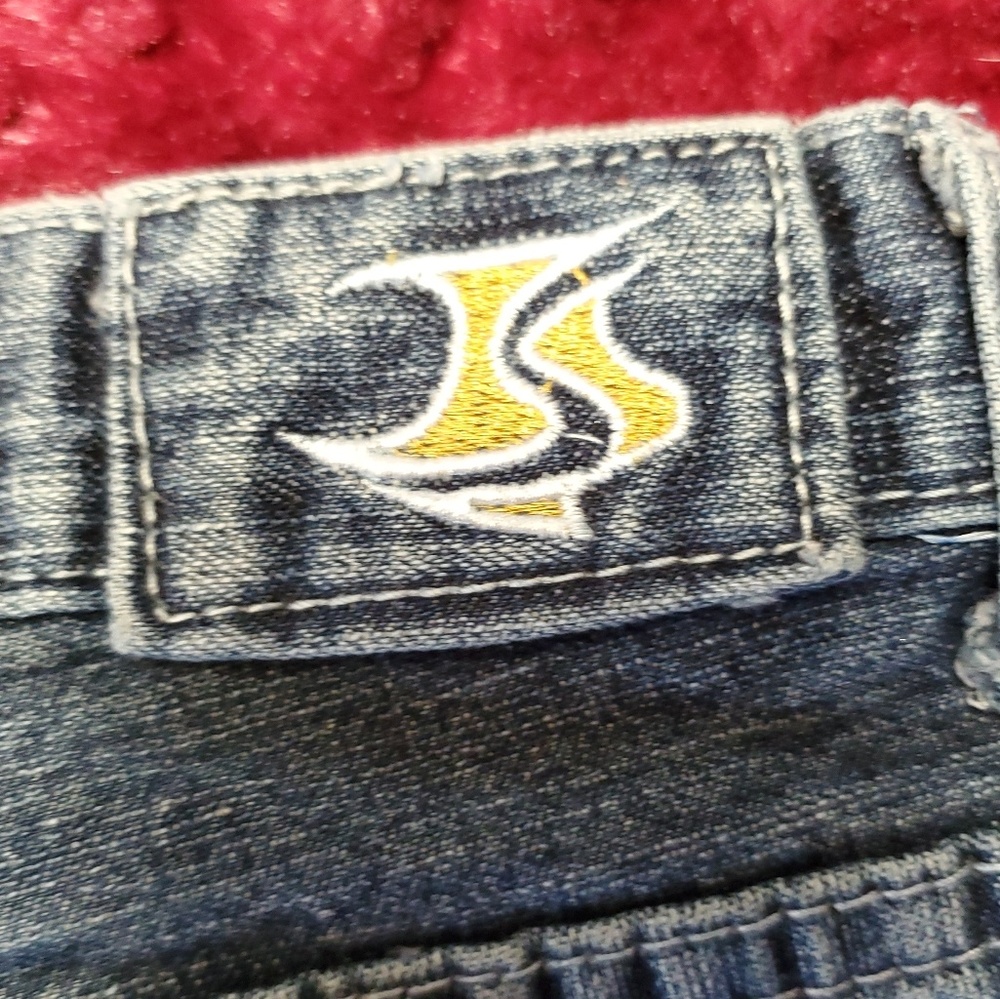 VINTAGE JEANSTATION HIGH WAIST STRAIGHT LEG JEANS - Picture 6 of 8